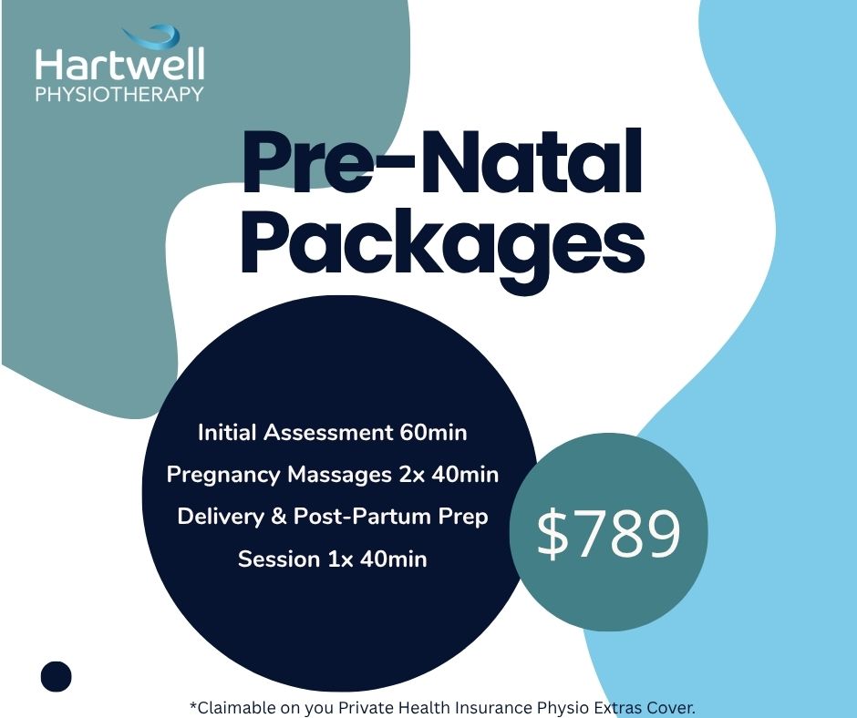 Pre-Natal Physio Packages Pre-natal physio at Hartwell Physio