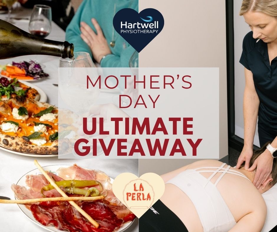 Win Mother's Day gifts from Hartwell Physio and La Perla
